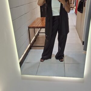 Pantalón Wide Engomado