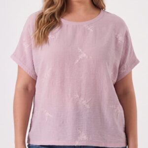 Blusa Lino Flor